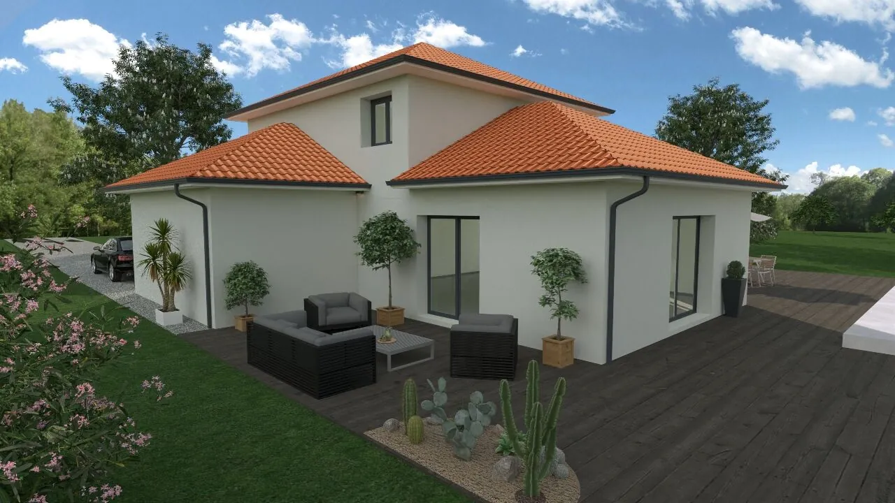 Maison neuve à bâtir à Saint Jean de Bournay - Secteur CALME et proches commodités 