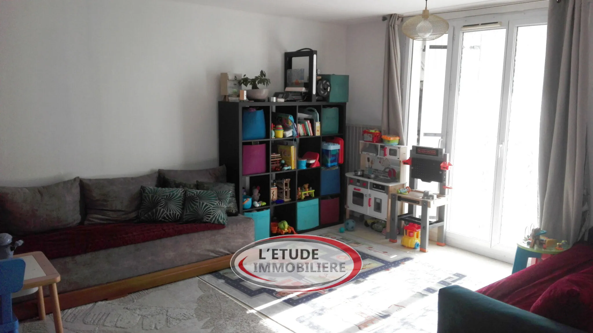 Appartement T3 au rez-de-chaussée à Saint-Herblain avec cour privative proche du parc de Preux 