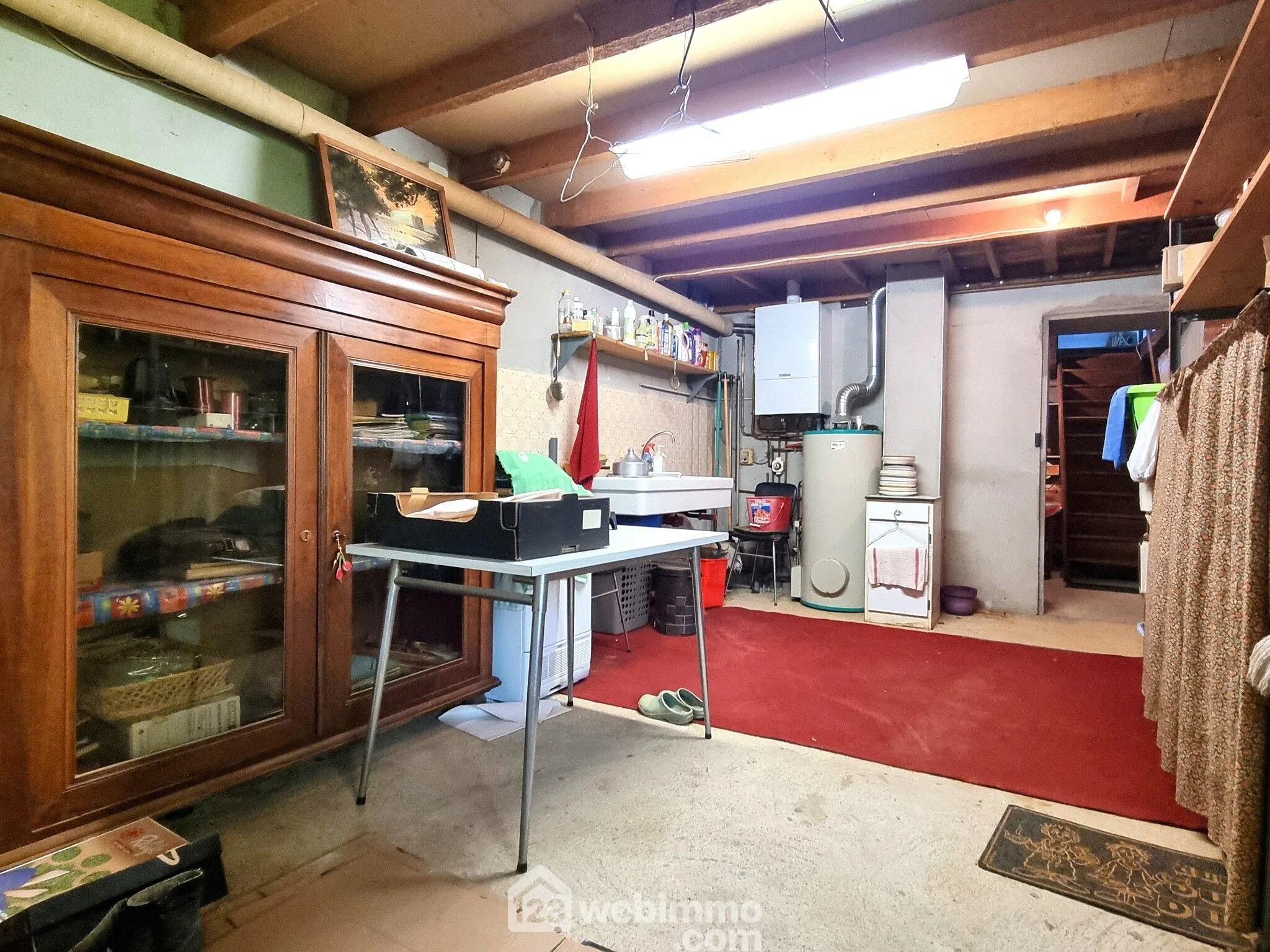 Magnifique maison longueère de 160 m2 à Pamproux avec terrain arboré 