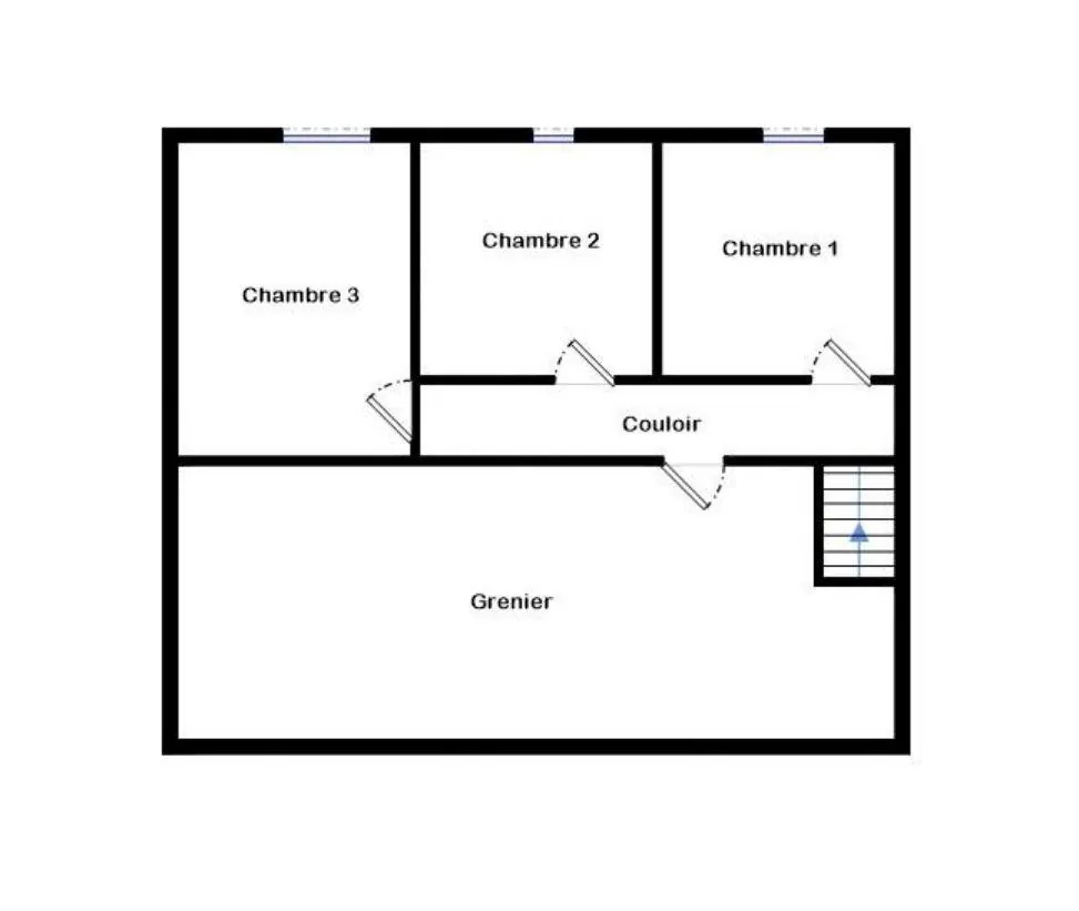 Belle maison à Brassempouy avec grand volume et terrain de 2524 m² 