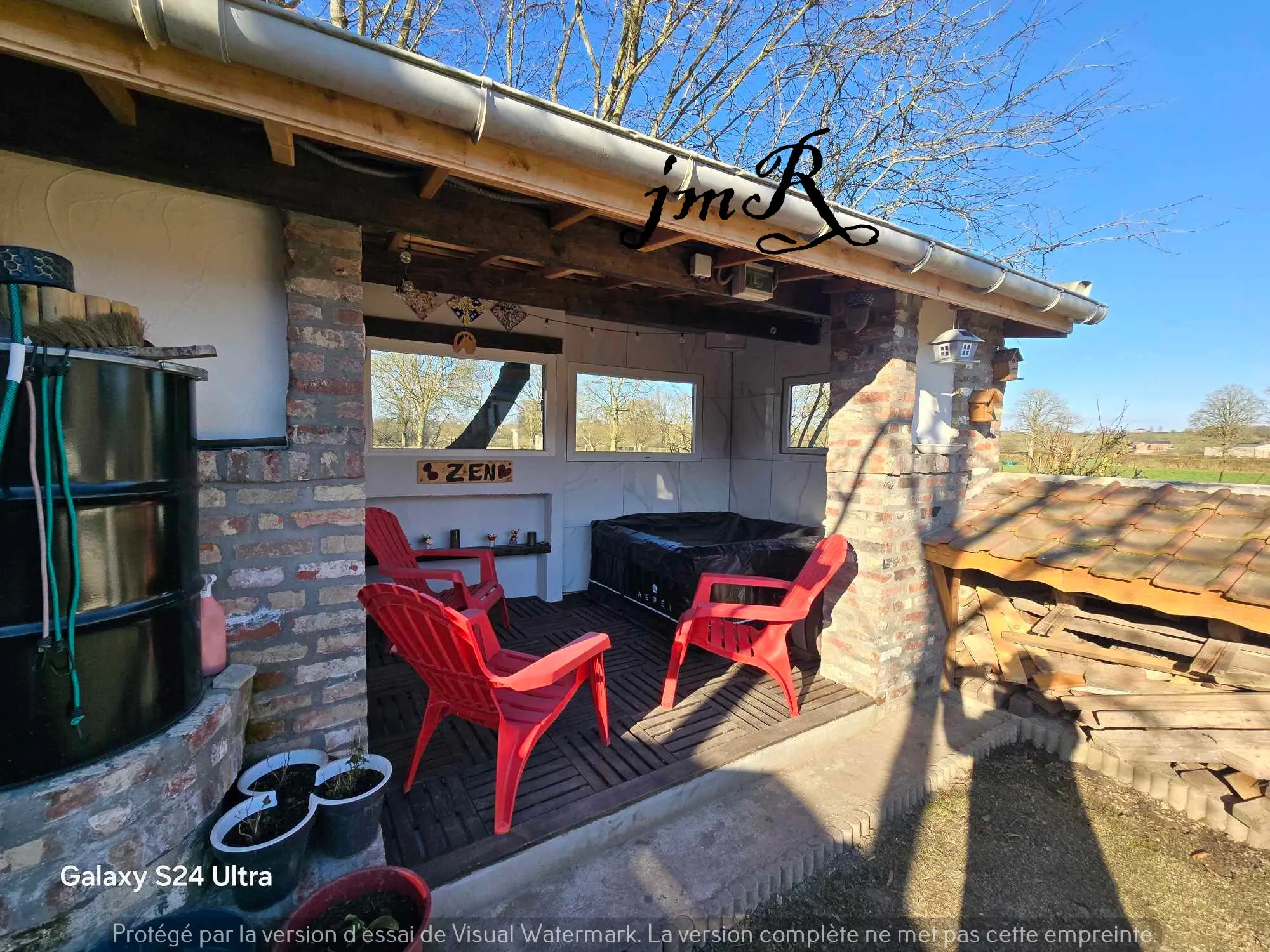 Maison de campagne à vendre à Grand-Fayt avec jardin et chauffage à pellets 