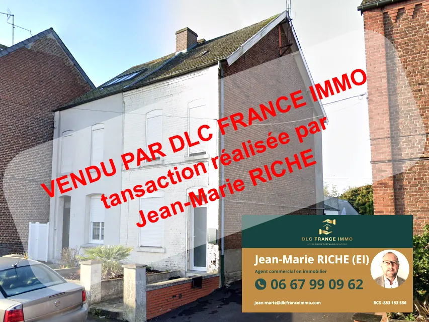 Maison semi-individuelle à vendre à Aulnoye-Aymeries avec garage et jardin clos