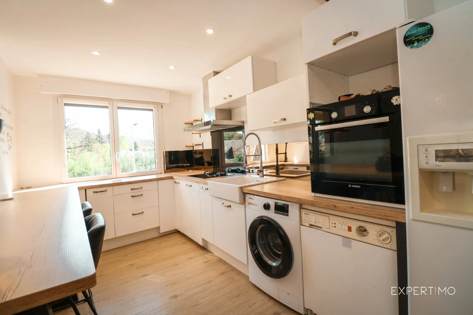 A vendre appartement T4 de 96 m² à Seyssins avec vue sur Belledonne 