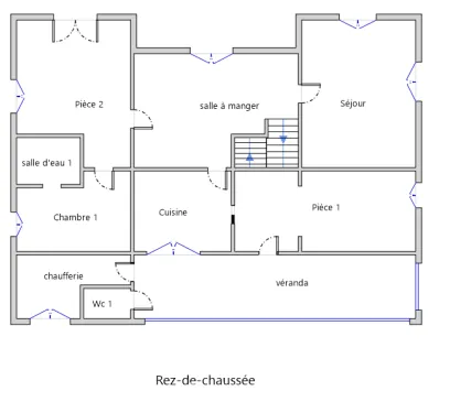 Belle maison de 220 m² avec dépendances, terrain de 7100 m² près de Pau et Compostelle 