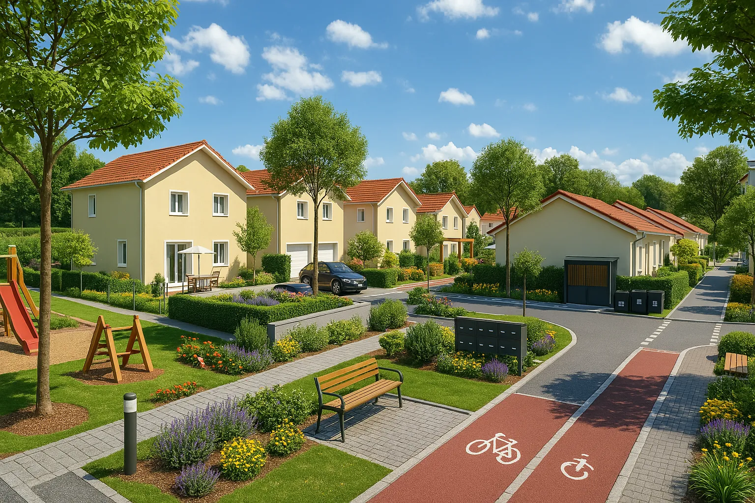 Maison neuve en VEFA proche Chirens avec 3 chambres et garage