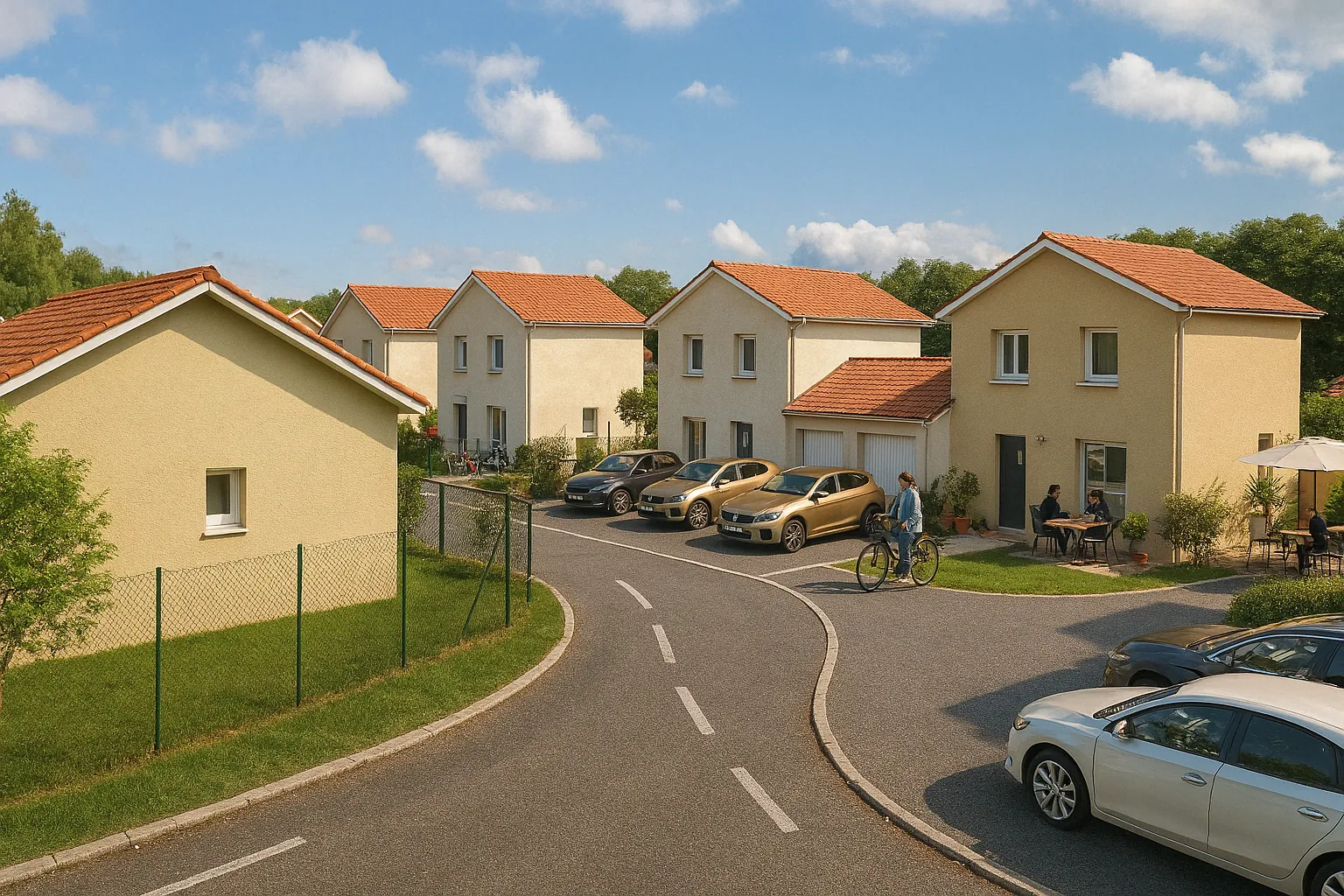 Maison neuve en VEFA proche Chirens avec 3 chambres et garage 