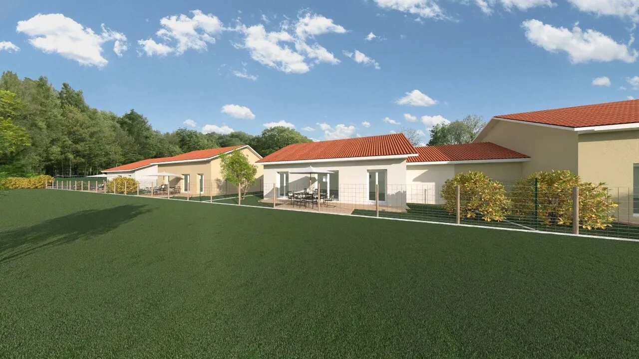 Maison neuve en VEFA proche Chirens avec 3 chambres et garage 