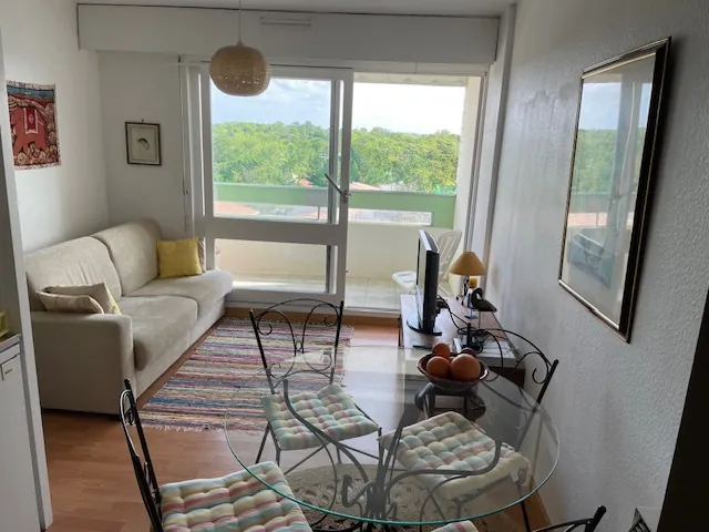 Bel appartement lumineux Type 2 avec balcon vue forêt à Saint-Hilaire-de-Riez 