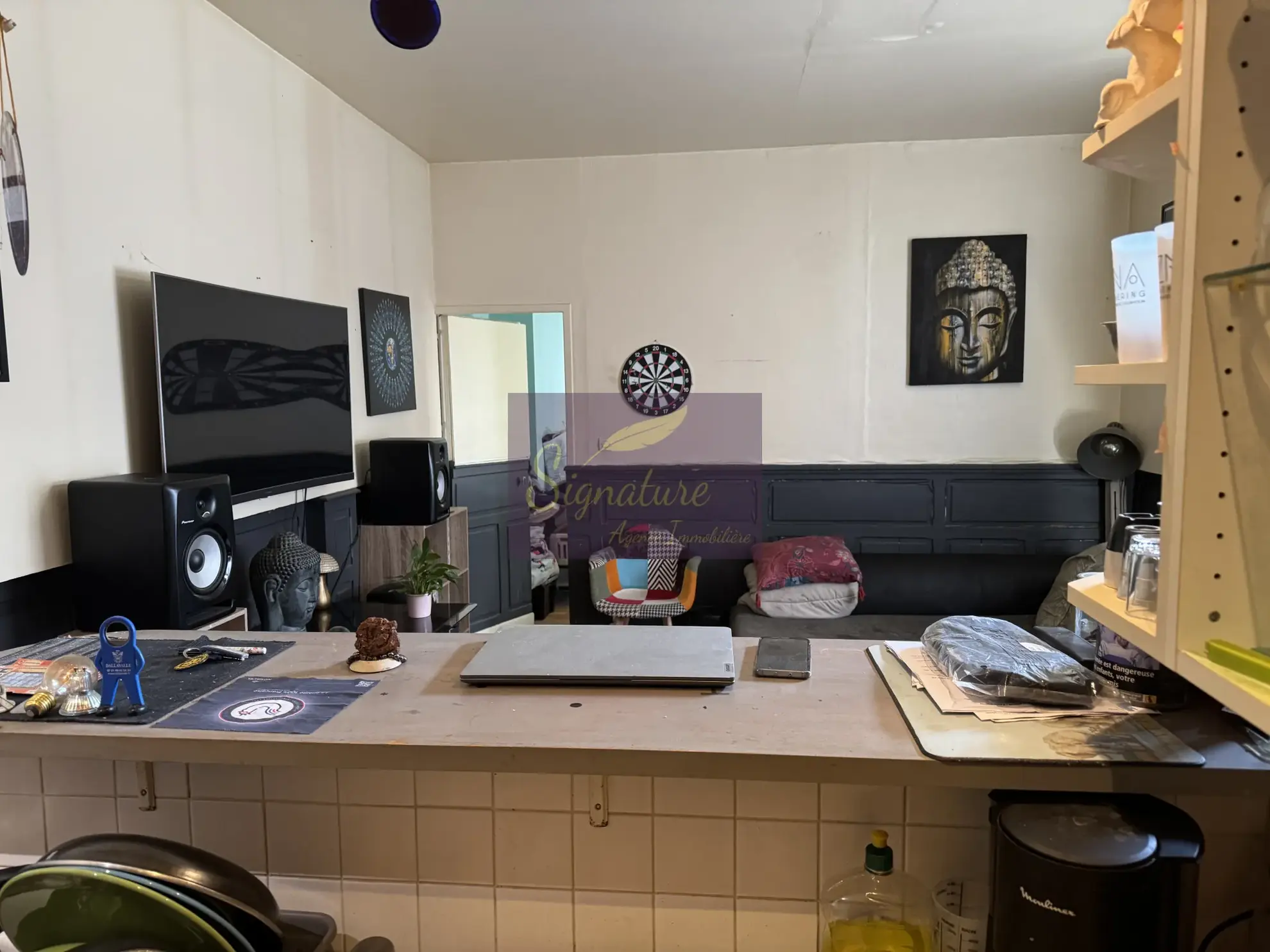 Appartement T2 calme de 37 m² proche de la gare au Le Mans 