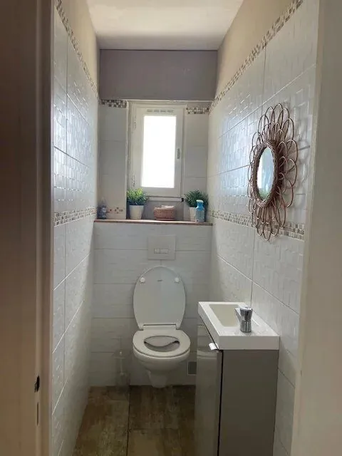 Charmant appartement 3 pièces avec vue mer, terrasse et garage à Cagnes-sur-Mer 