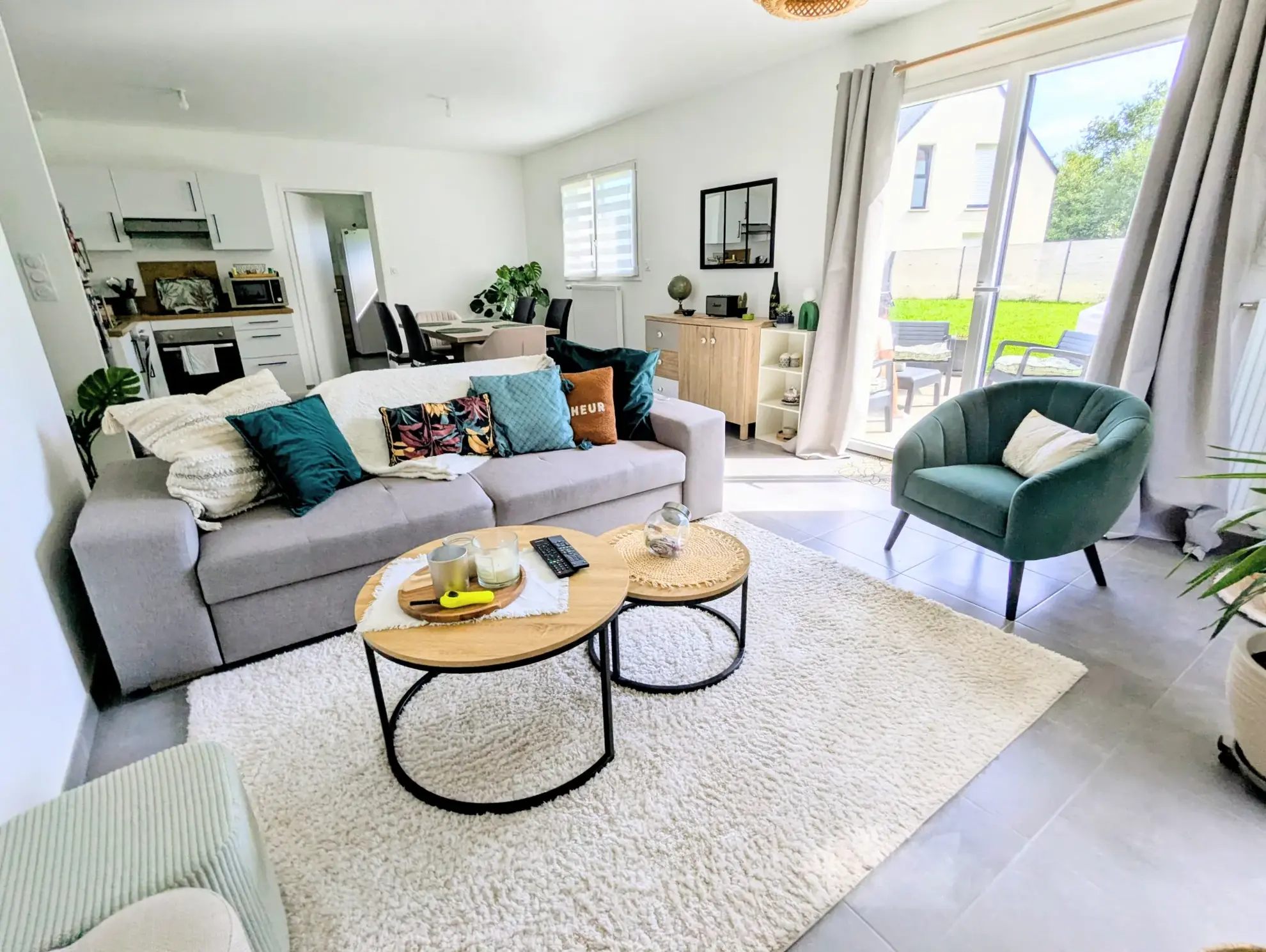 Maison moderne de plain-pied avec 3 chambres à Guer Coetquidan (56) 