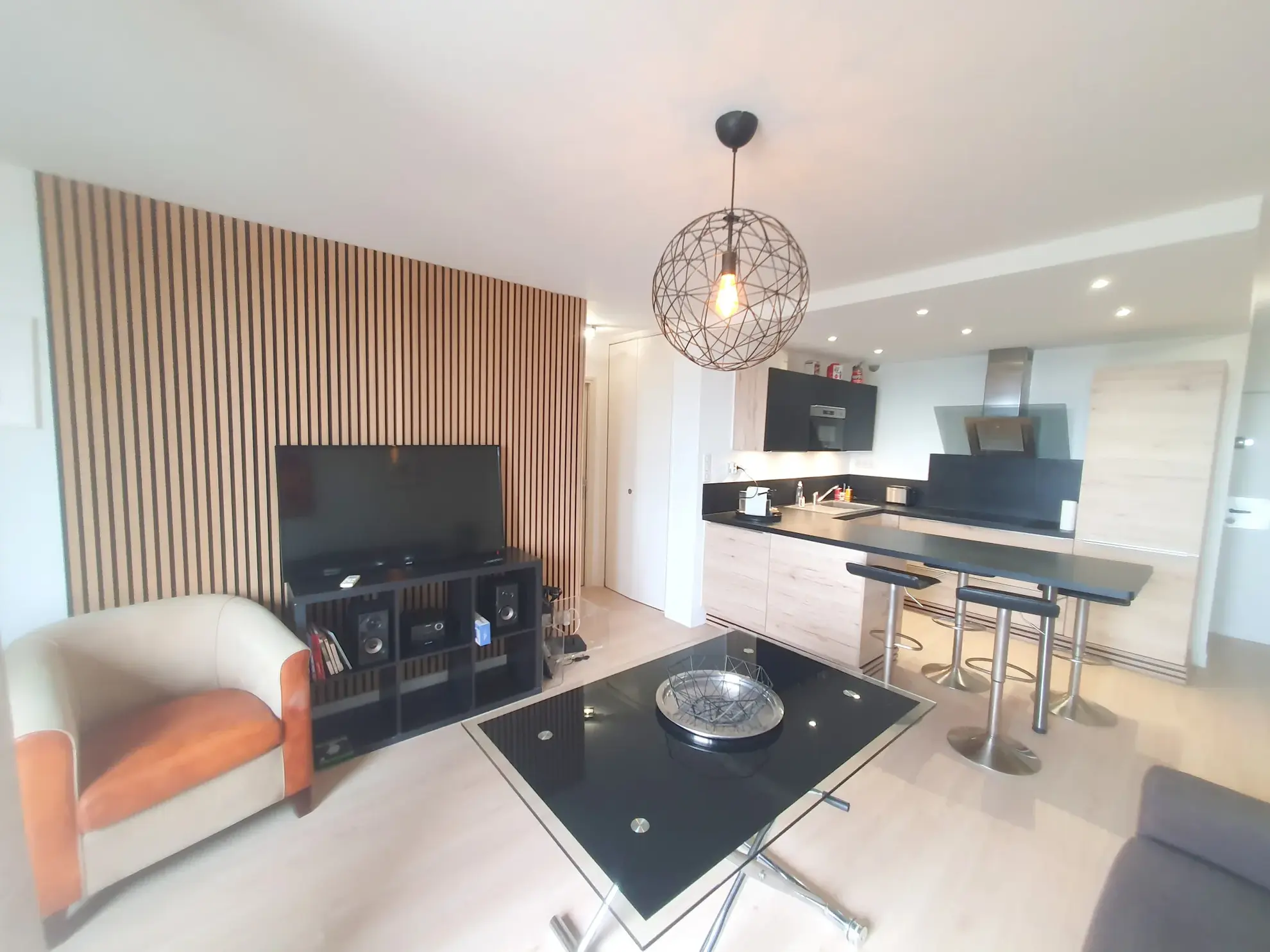 Appartement F2 lumineux de 43m² avec balcon dans l'Ecusson à Montpellier