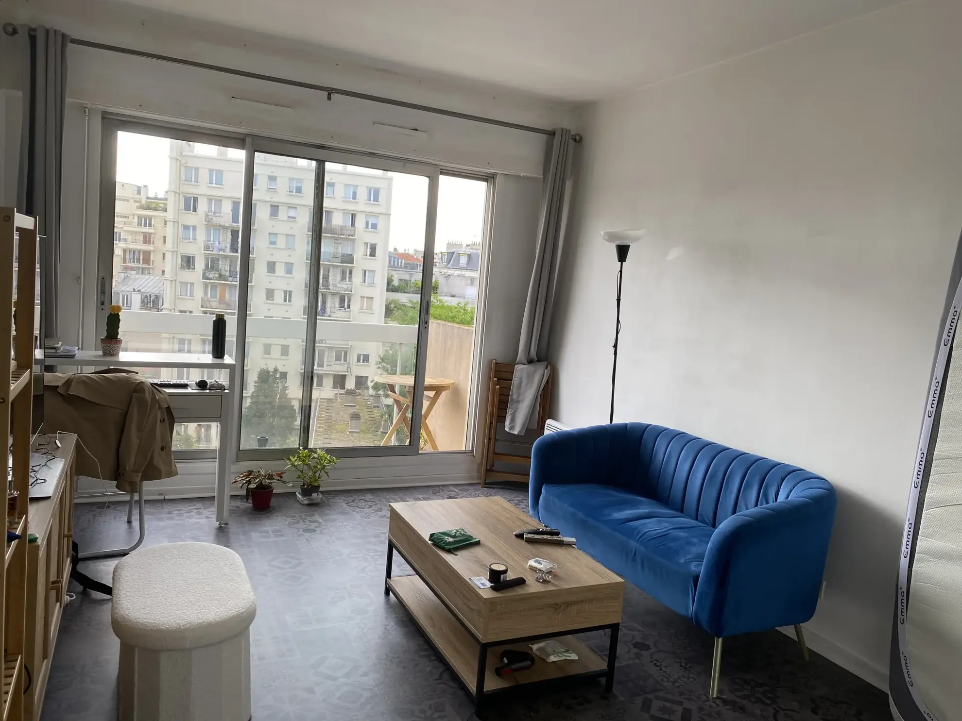 Studio lumineux de 26,19 m² à Paris 14ème avec cave, idéal pour investissement 