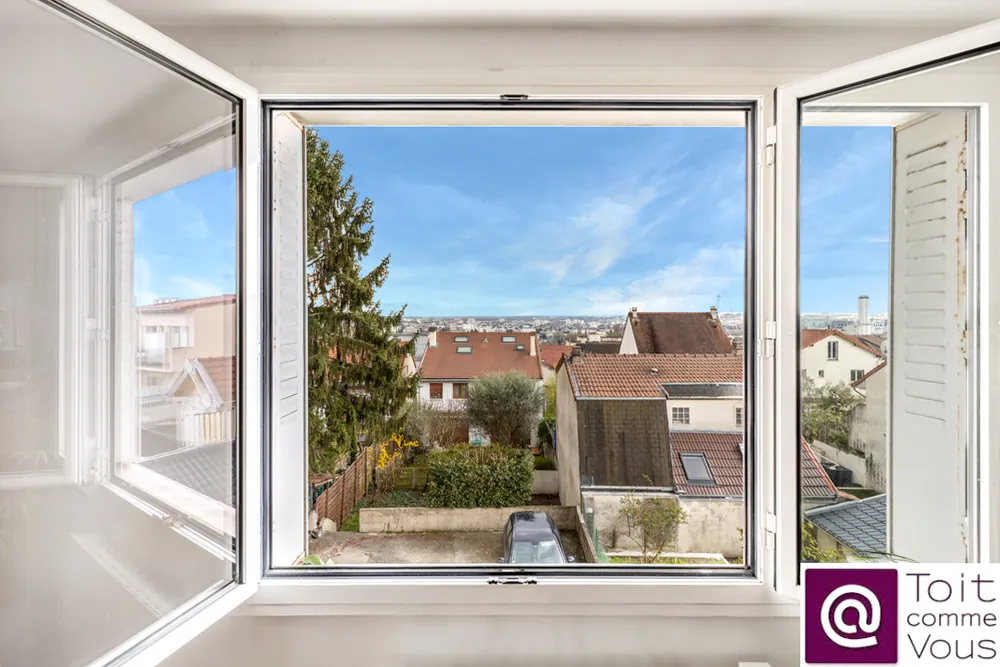 Appartement 3 pièces lumineux avec vue dégagée à Montreuil 