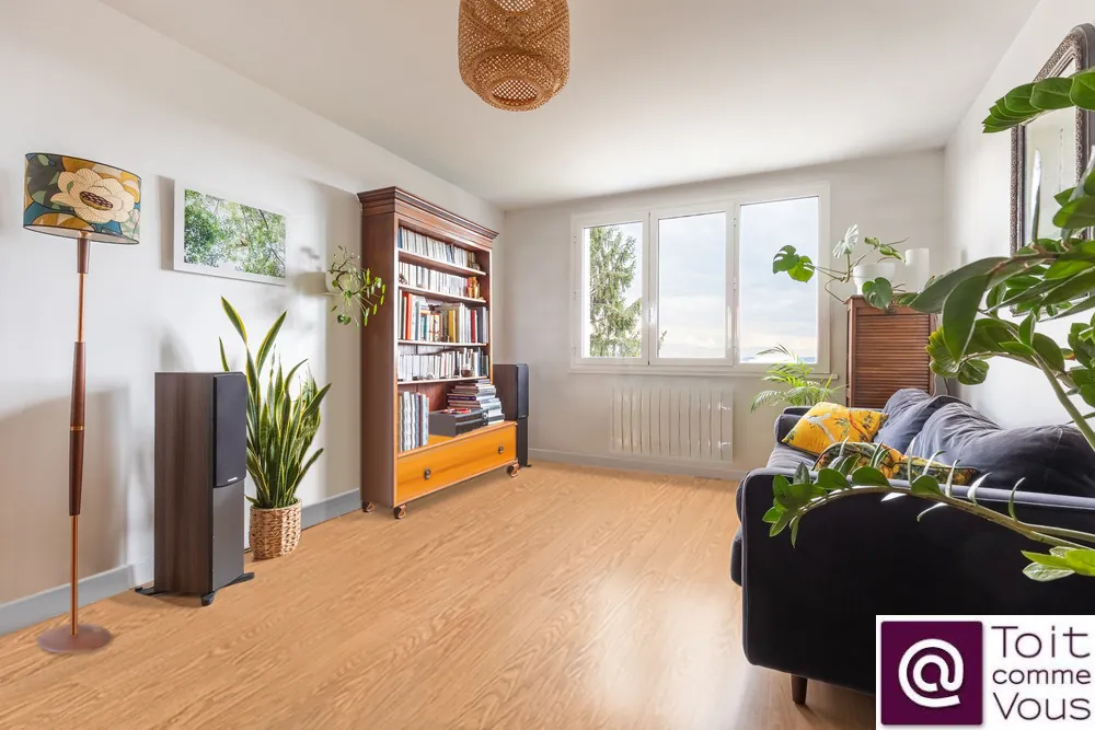 Appartement 3 pièces lumineux avec vue dégagée à Montreuil