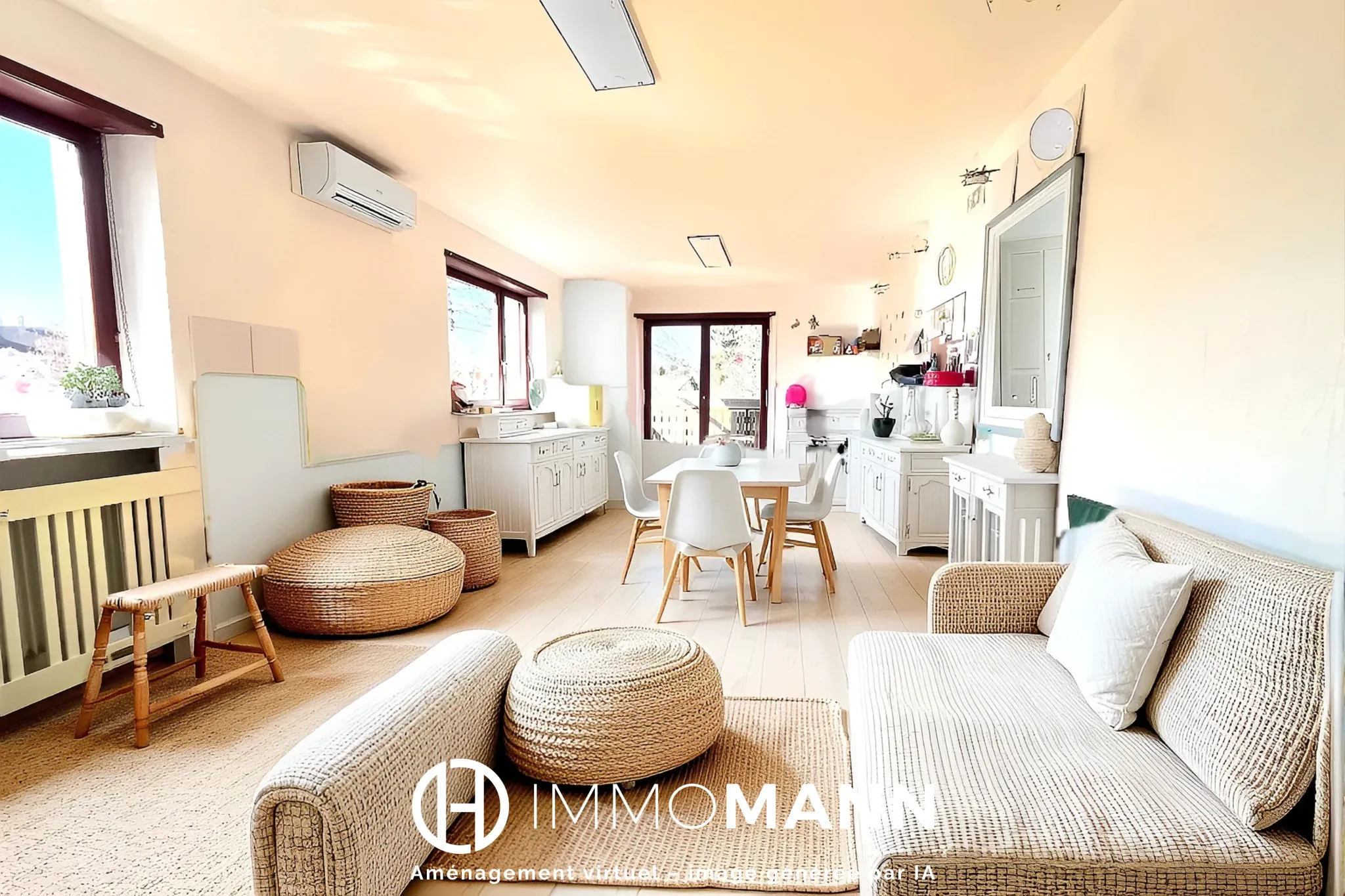 Grande maison à Woerth avec potentiel bi-familial, jardin et terrasse - 247 m² habitable