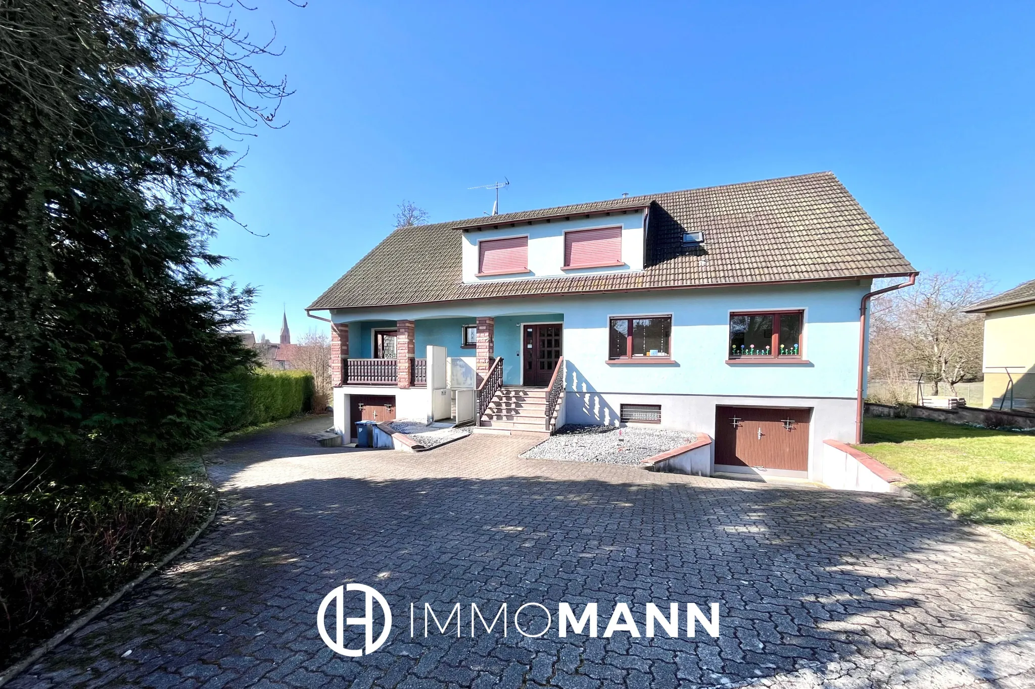 Grande maison à Woerth avec potentiel bi-familial, jardin et terrasse - 247 m² habitable 