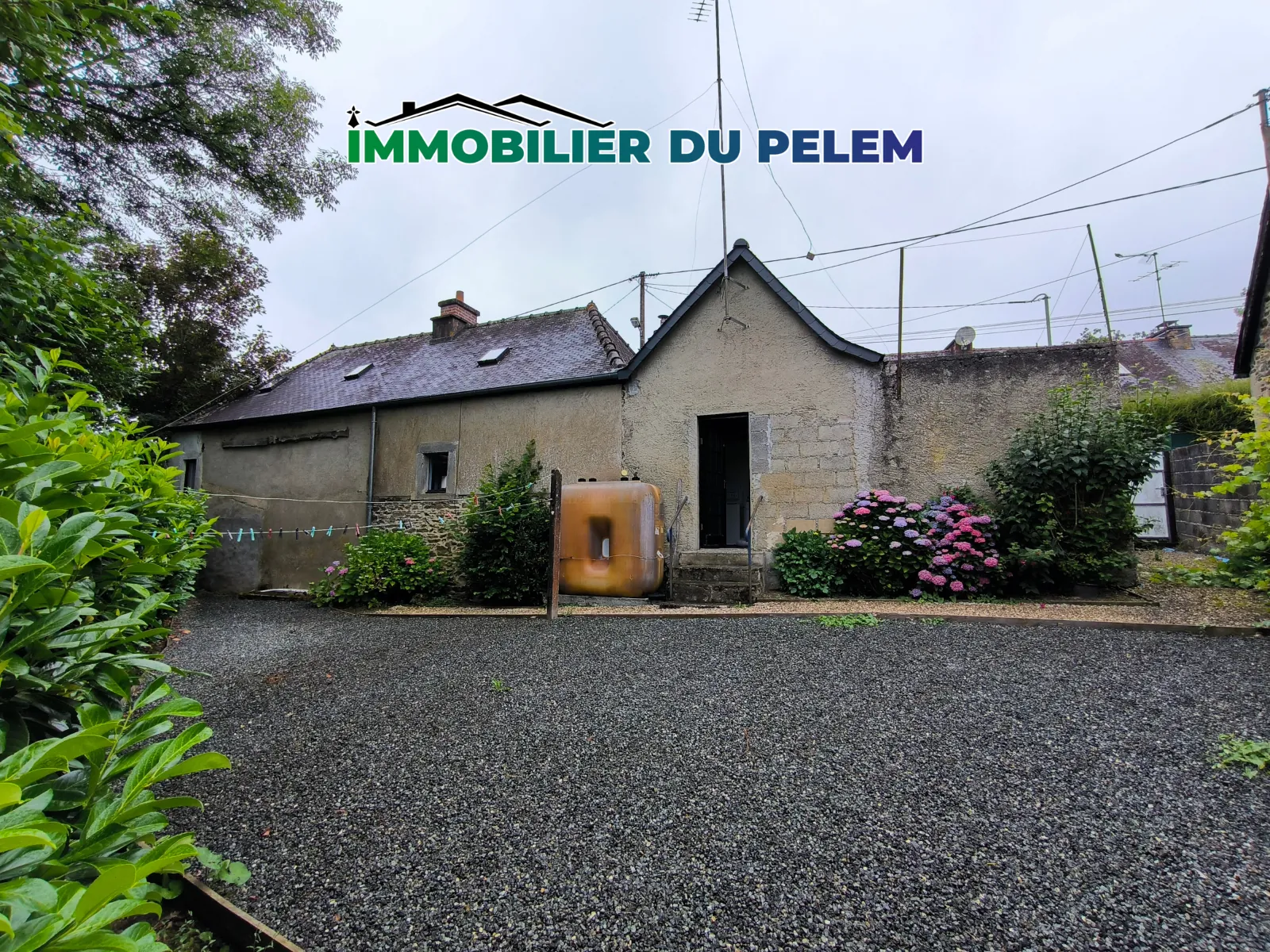 Maison de 81 m2 en Centre-Bretagne avec jardin à Callac 