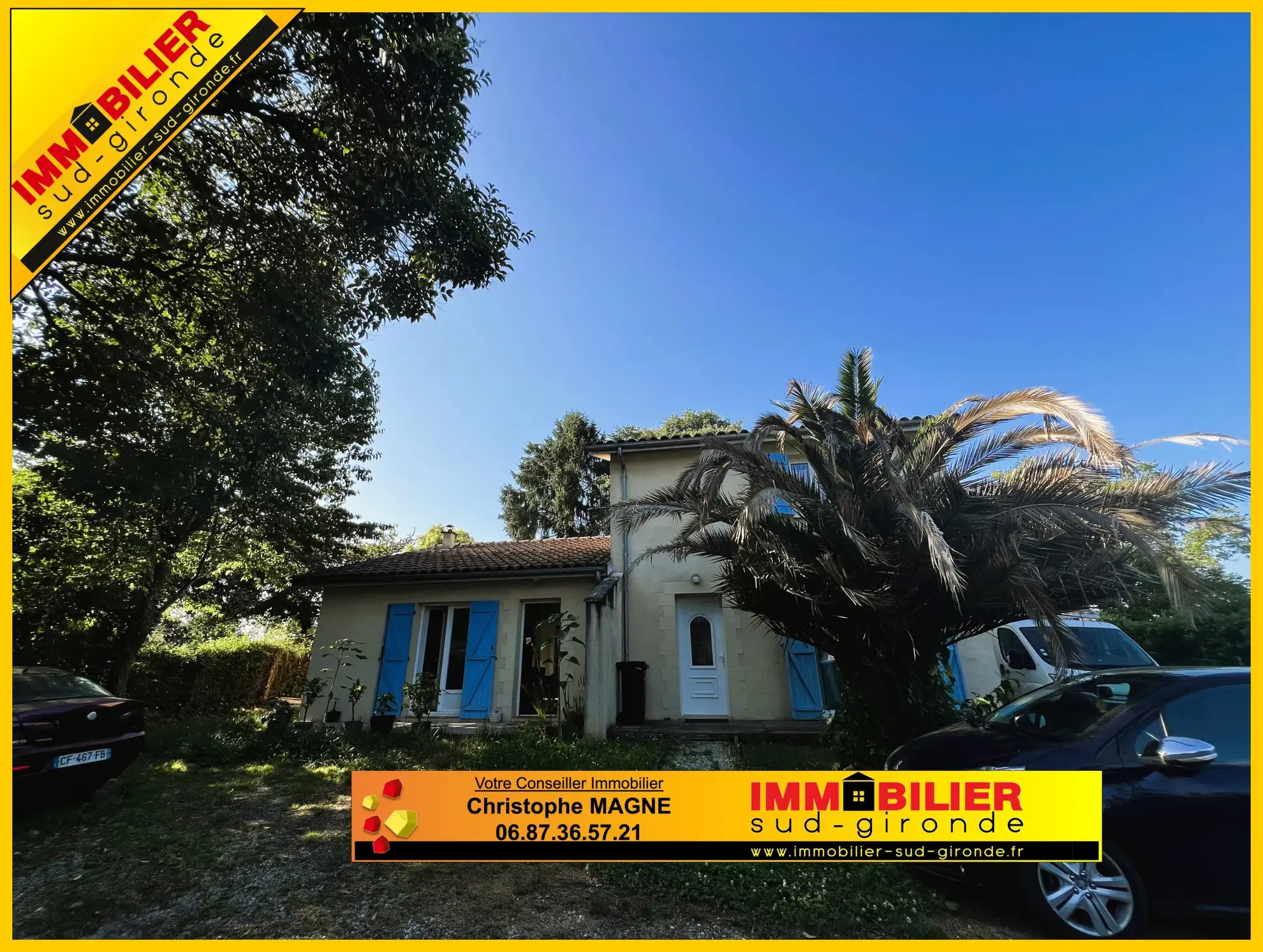 Immeuble mitoyen loué à Saint Martin de Sescas - Investissement rentable