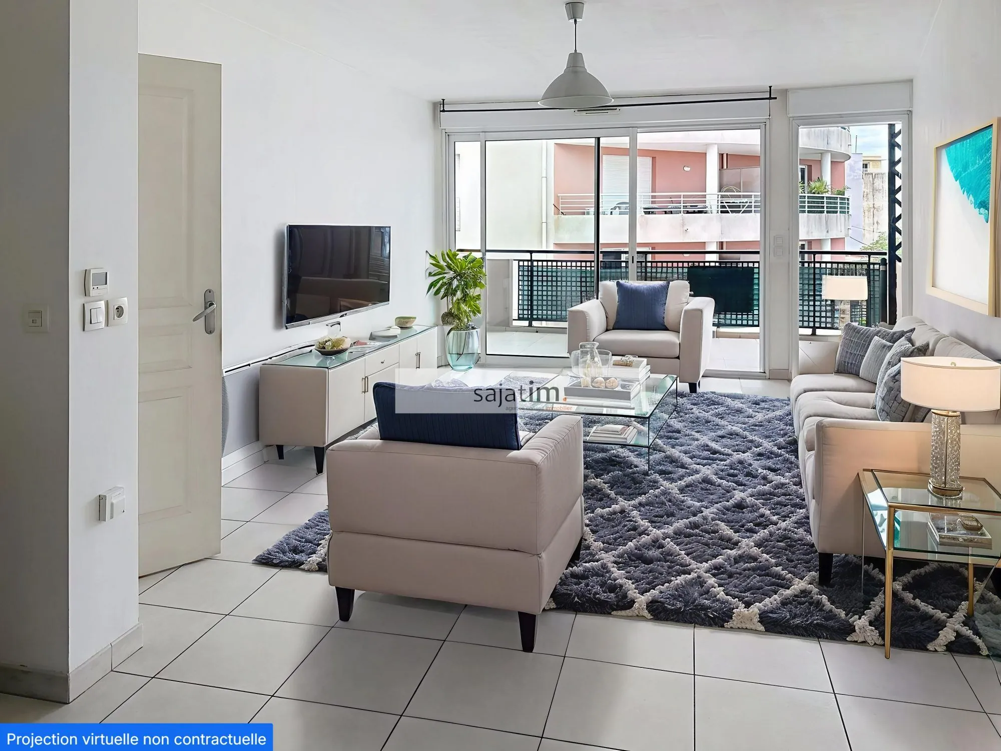 Appartement T2 de 51 m² avec terrasse à La Seyne-sur-Mer, Résidence Calme 