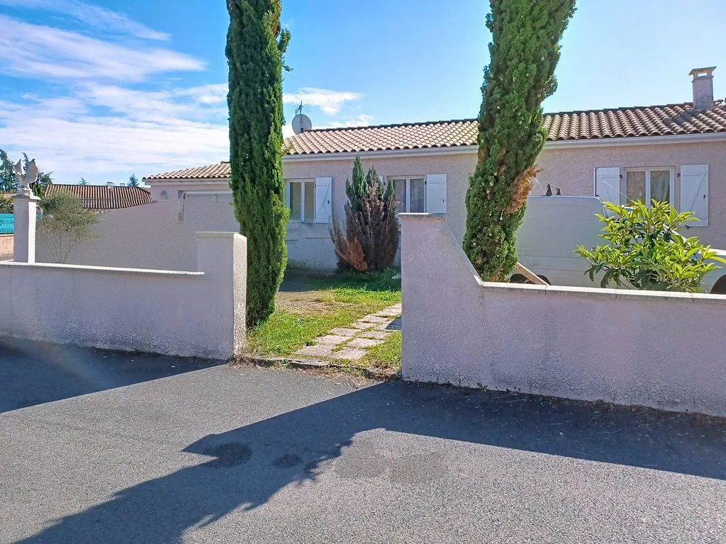 Maison de plain-pied lumineuse avec jardin à Lagrave - 4 chambres 