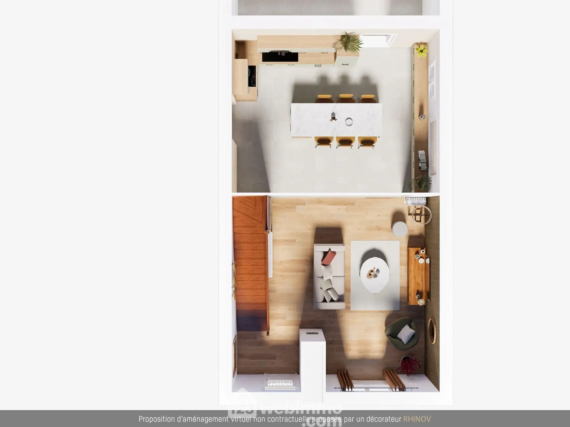 Maison de ville à Ingrandes-sur-Vienne - 95 m² avec garage et terrain clos 