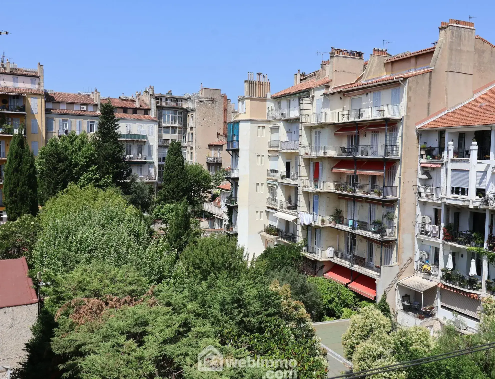 Charmant studio de 36,3 m² avec belle vue à Marseille dans le carré d'or