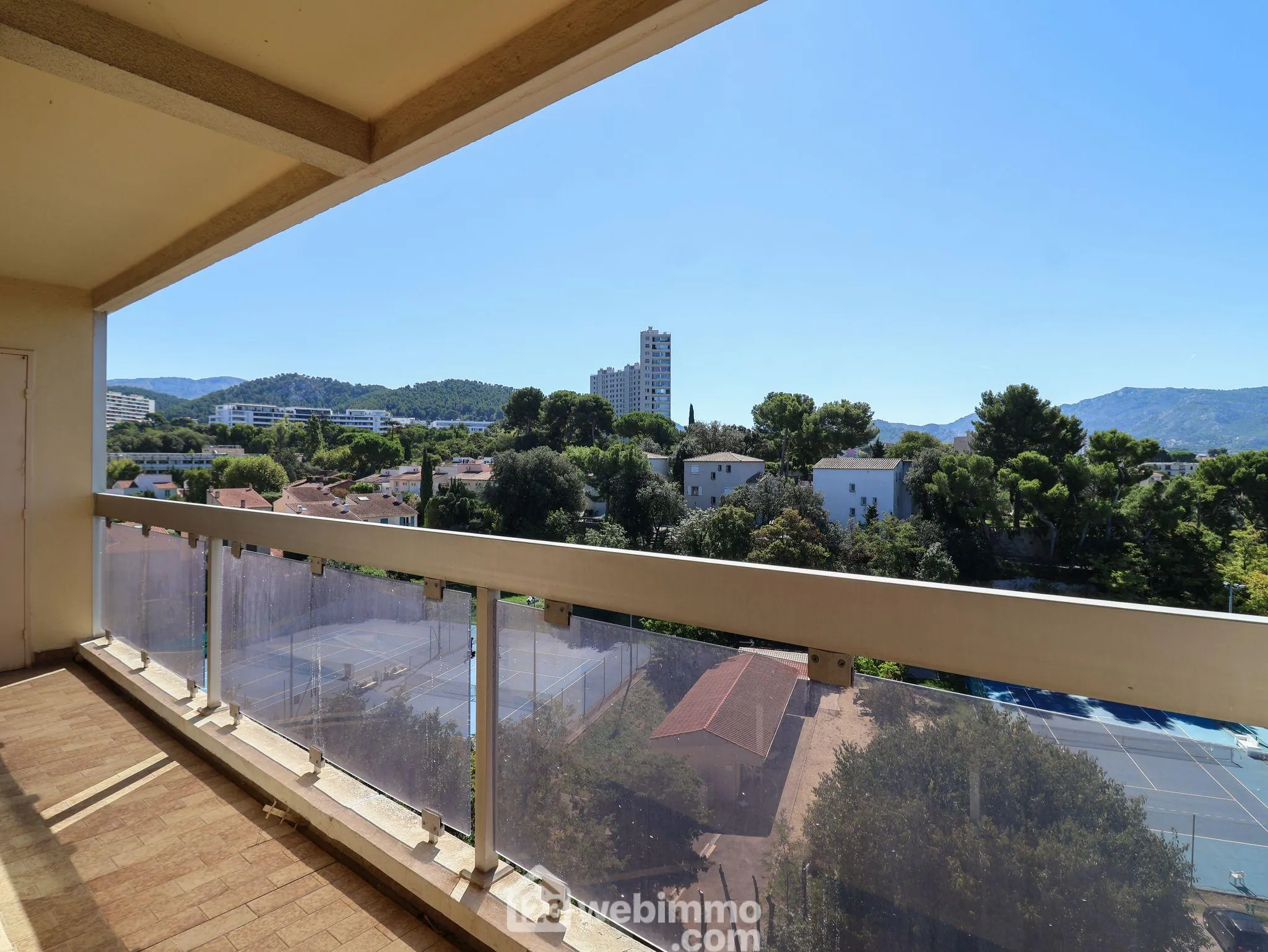 Appartement de 68m² avec vue sur Calanques à Mazargues Marseille 