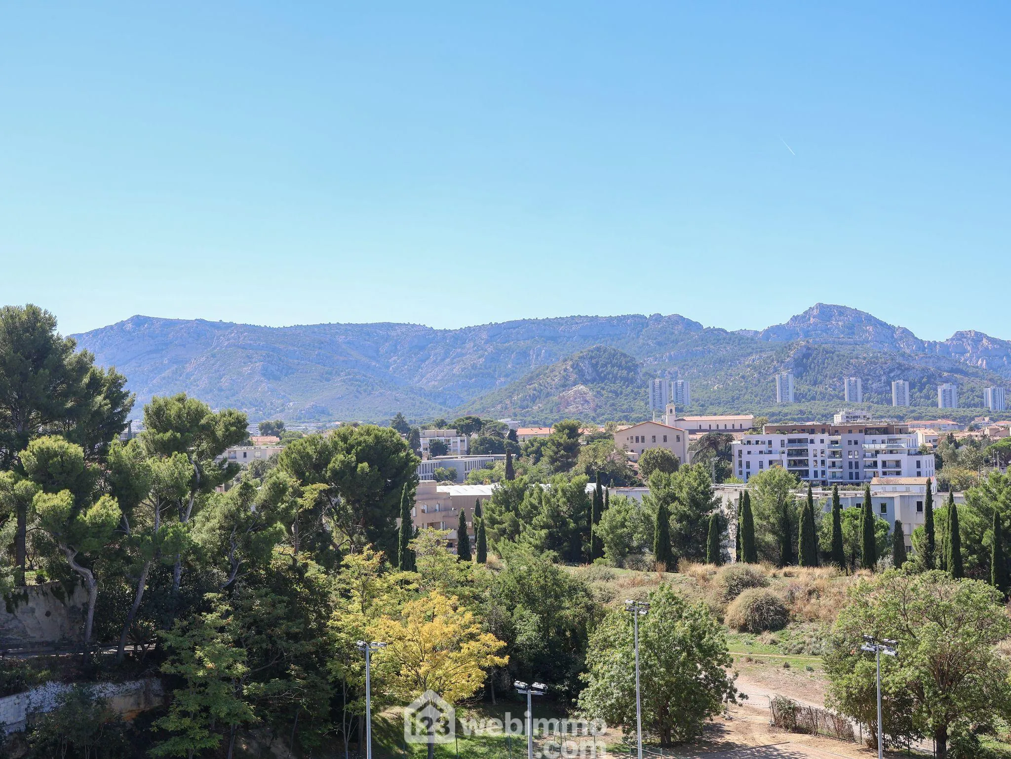 Appartement de 68m² avec vue sur Calanques à Mazargues Marseille 