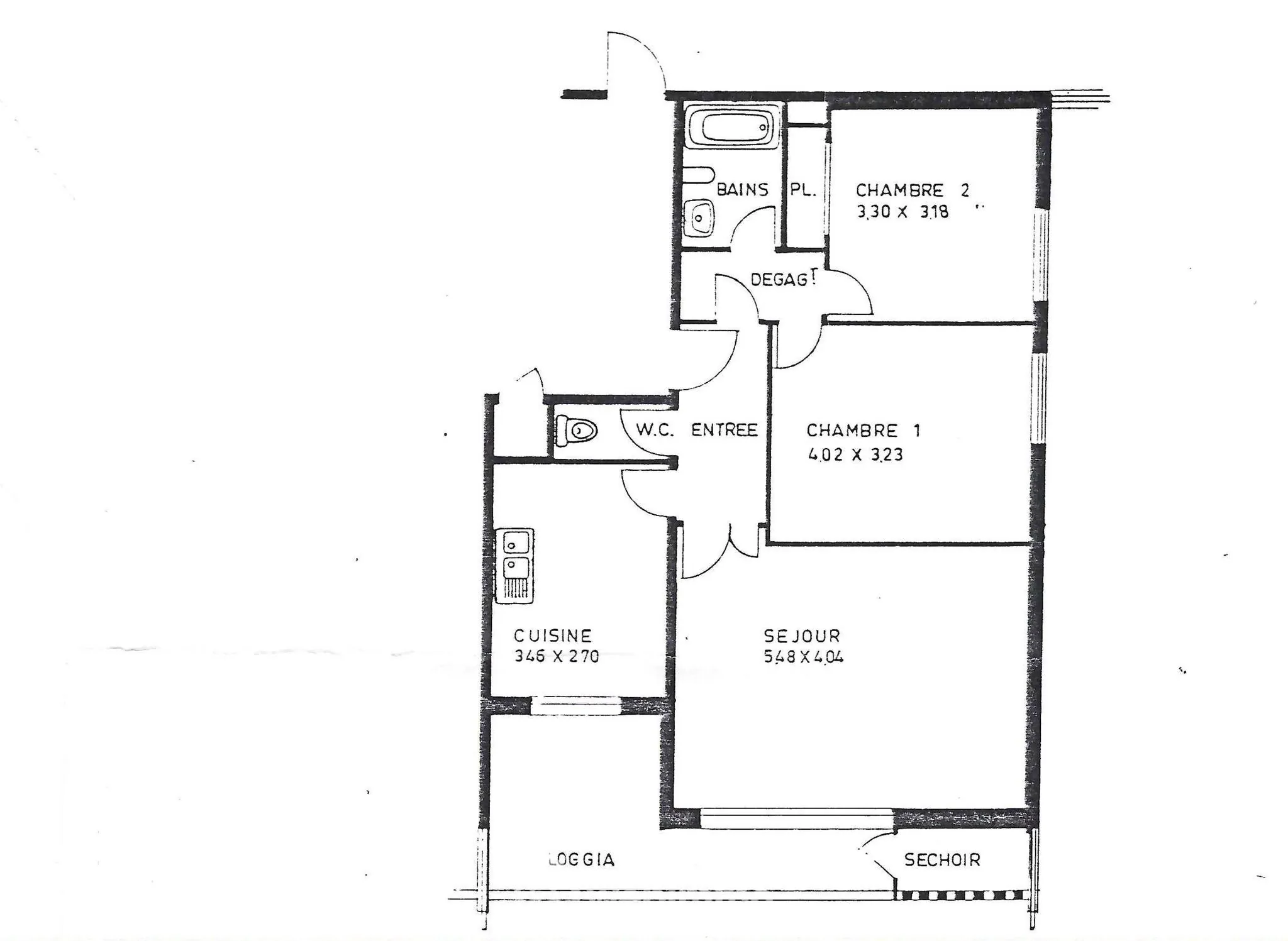 Appartement de 68m² avec vue sur Calanques à Mazargues Marseille 