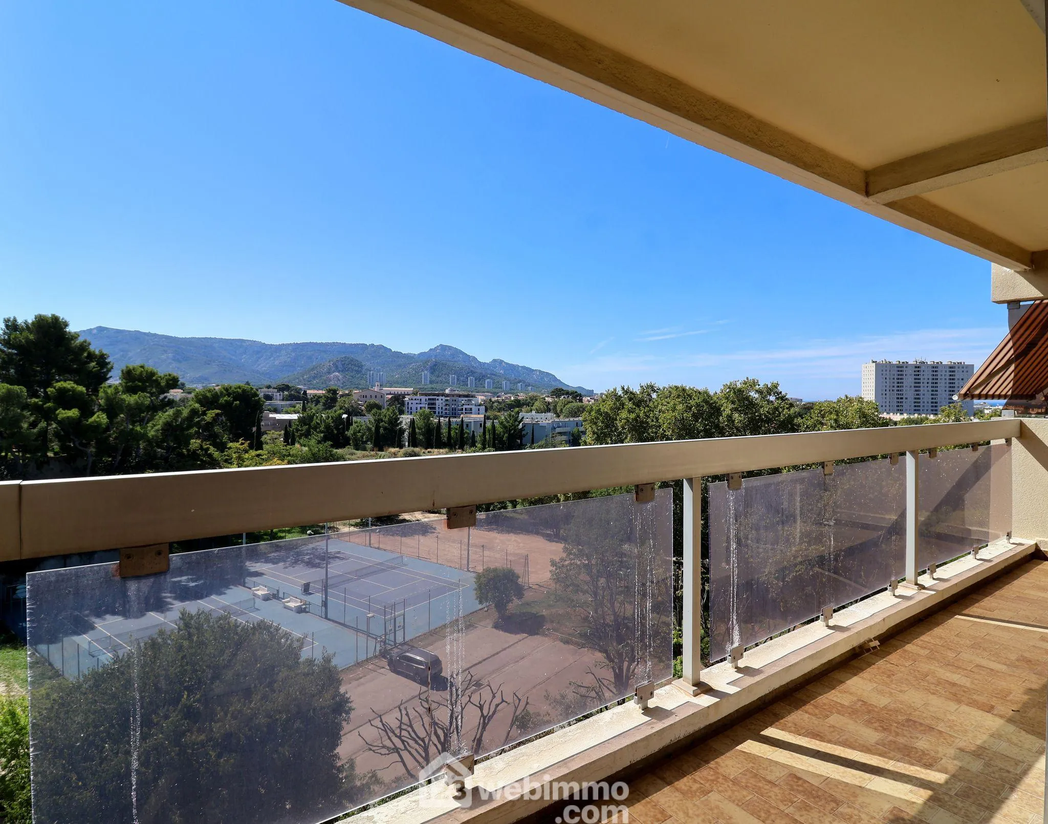 Appartement de 68m² avec vue sur Calanques à Mazargues Marseille 