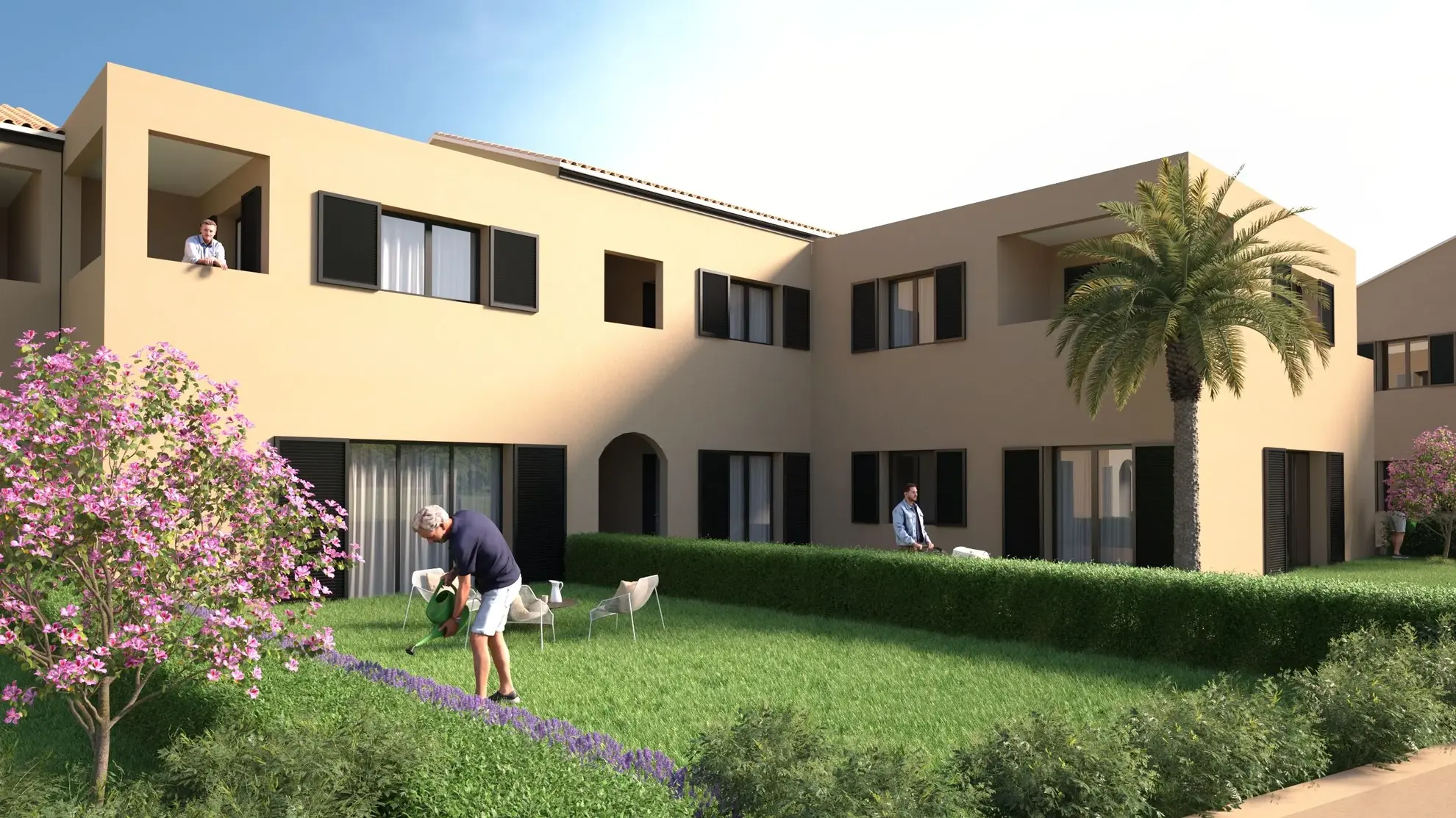 Appartement 2 pièces avec jardin privé à Sant Ambroggio - Côte Corse