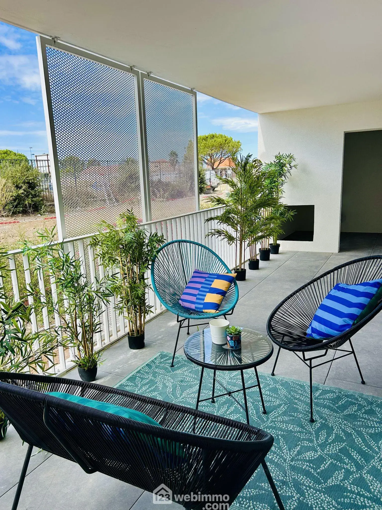 Appartement 3 pièces moderne avec terrasse et parking à Agde