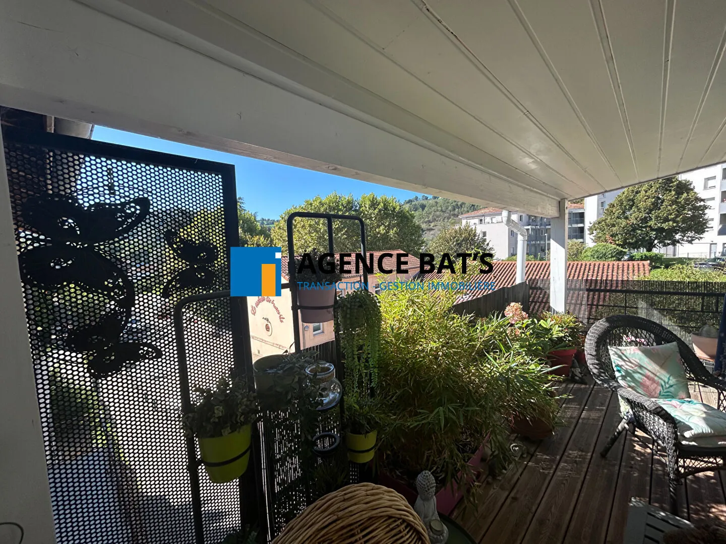 Maison de ville F5 avec terrasse et garage au centre de La Fouillouse 