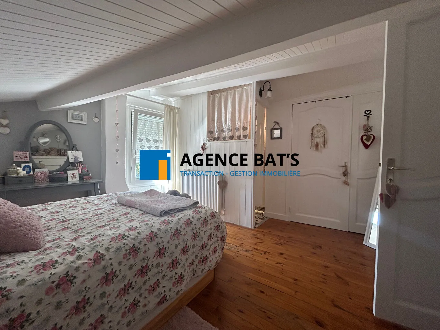 Maison de ville F5 avec terrasse et garage au centre de La Fouillouse 