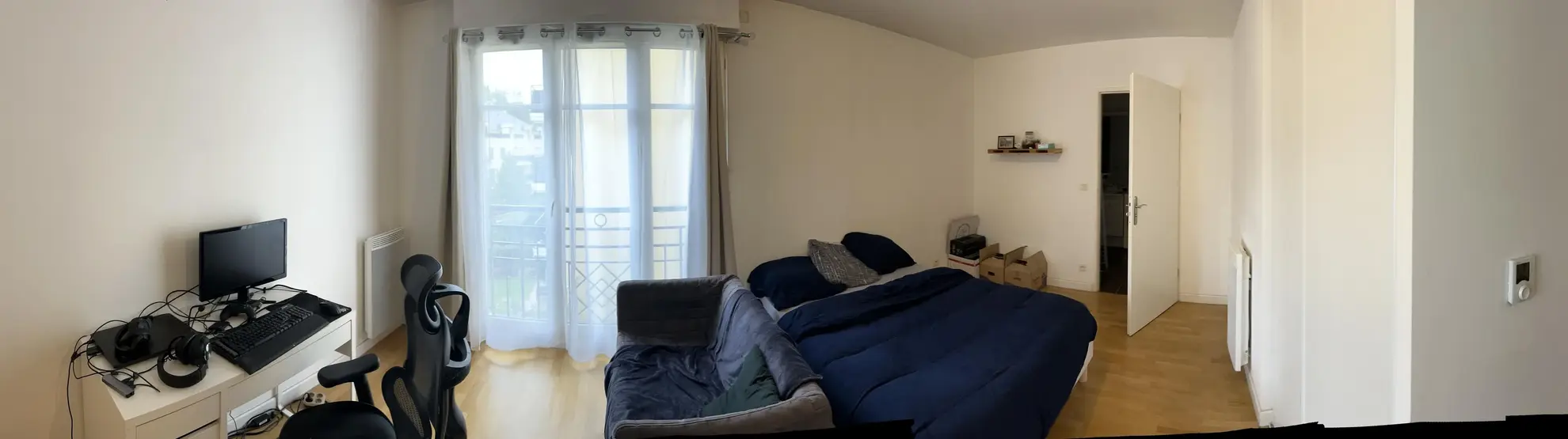 Appartement récent de 35 m² à Buc avec vue exceptionnelle et parking sécurisé