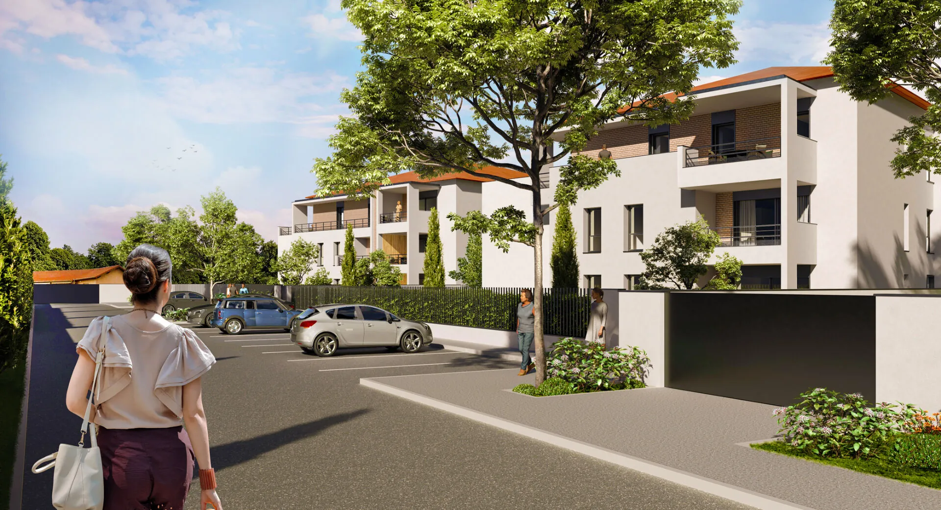 LE PARC DU CHÂTEAU à Saint-Georges-d'Espéranche, résidence neuve haut de gamme 