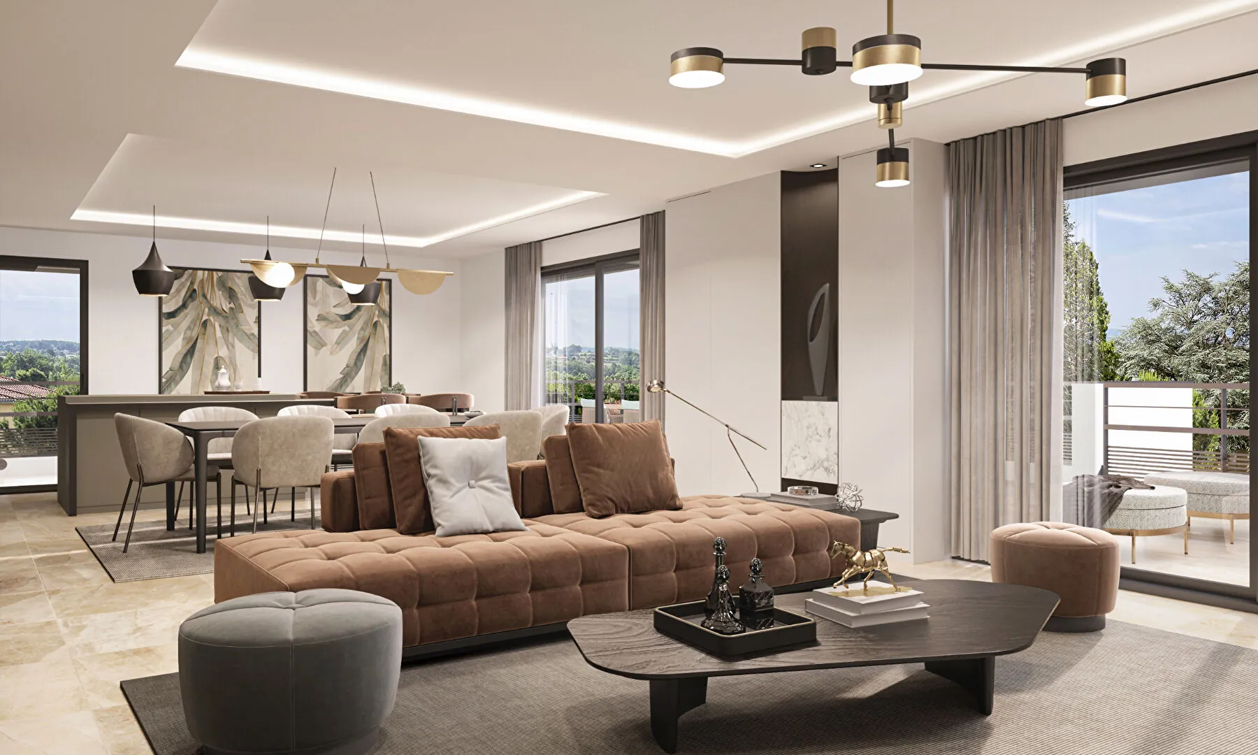 LE PARC DU CHÂTEAU à Saint-Georges-d'Espéranche, résidence neuve haut de gamme 