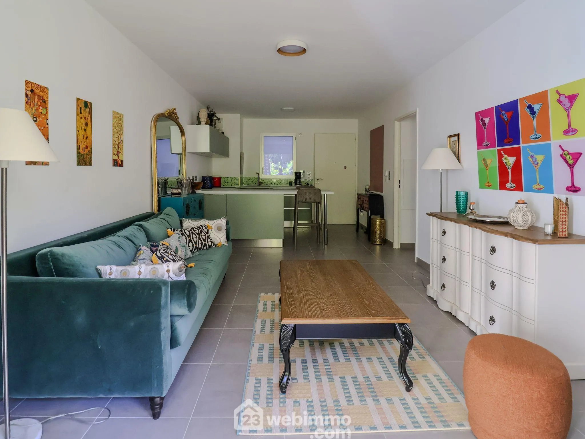 Appartement de 54m² avec terrasse et piscine à Sainte Anne, Marseille 