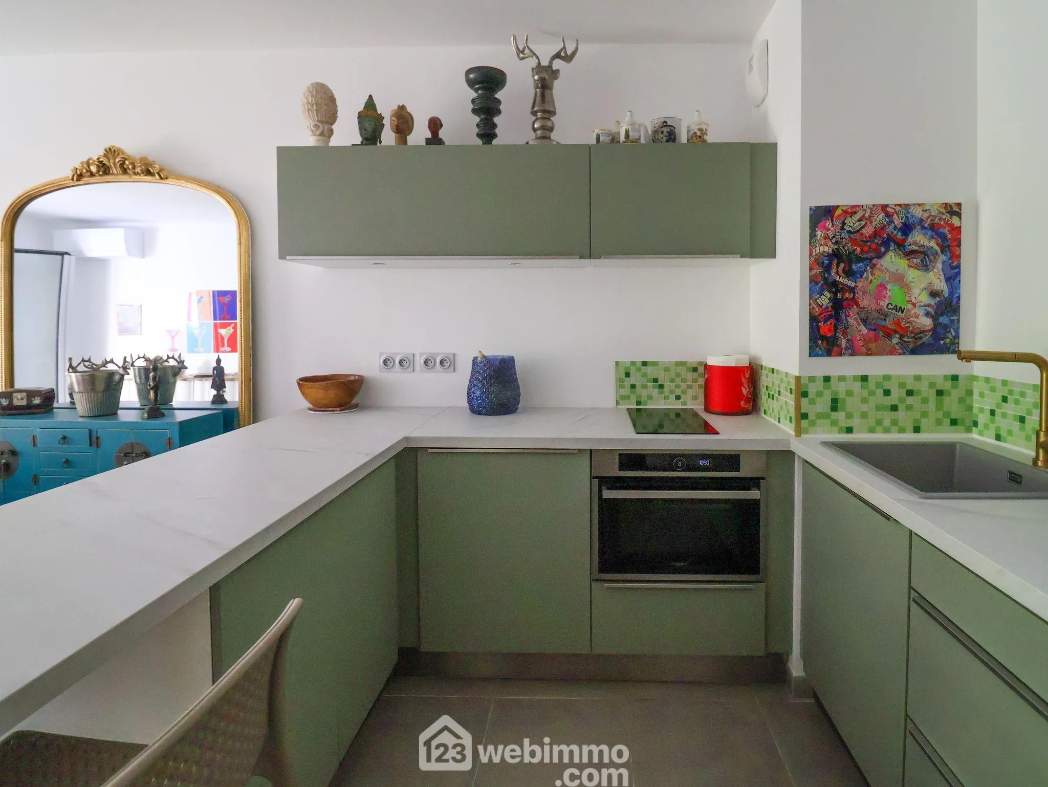 Appartement de 54m² avec terrasse et piscine à Sainte Anne, Marseille 