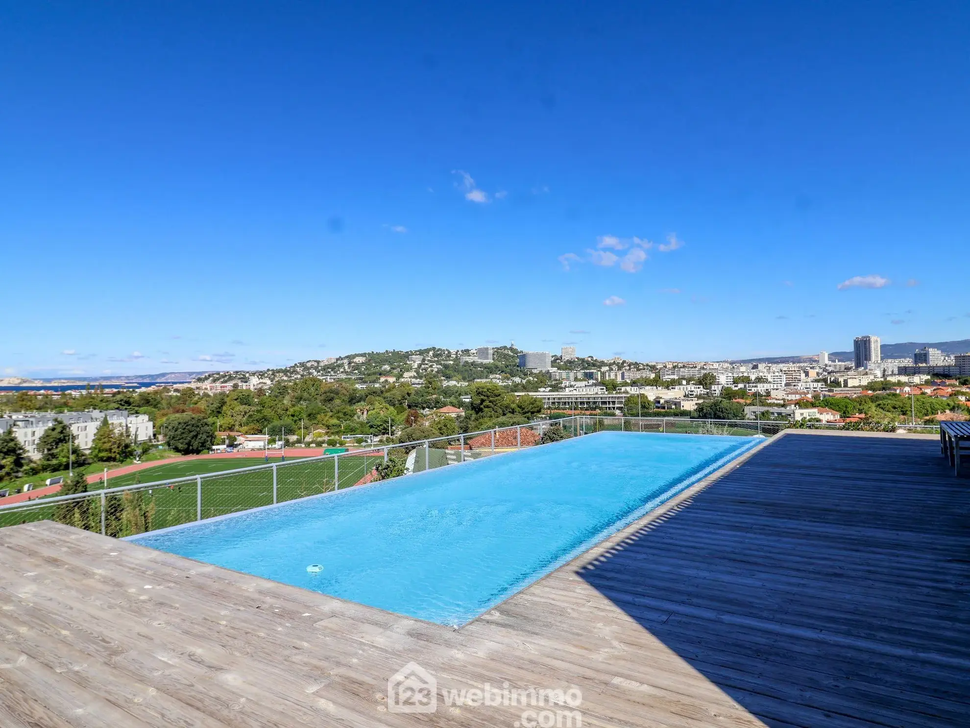 Appartement de 54m² avec terrasse et piscine à Sainte Anne, Marseille 