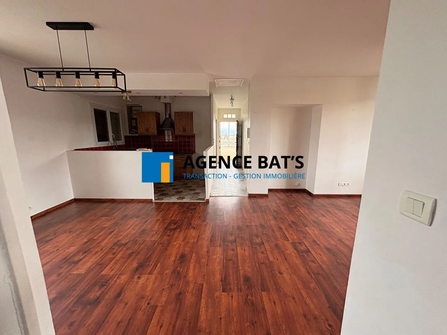 Magnifique appartement rénové de 85 m² à La Talaudière avec terrain et caves 