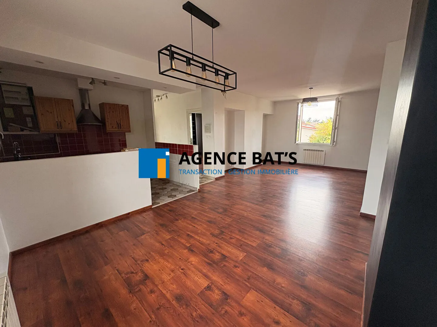 Magnifique appartement rénové de 85 m² à La Talaudière avec terrain et caves 