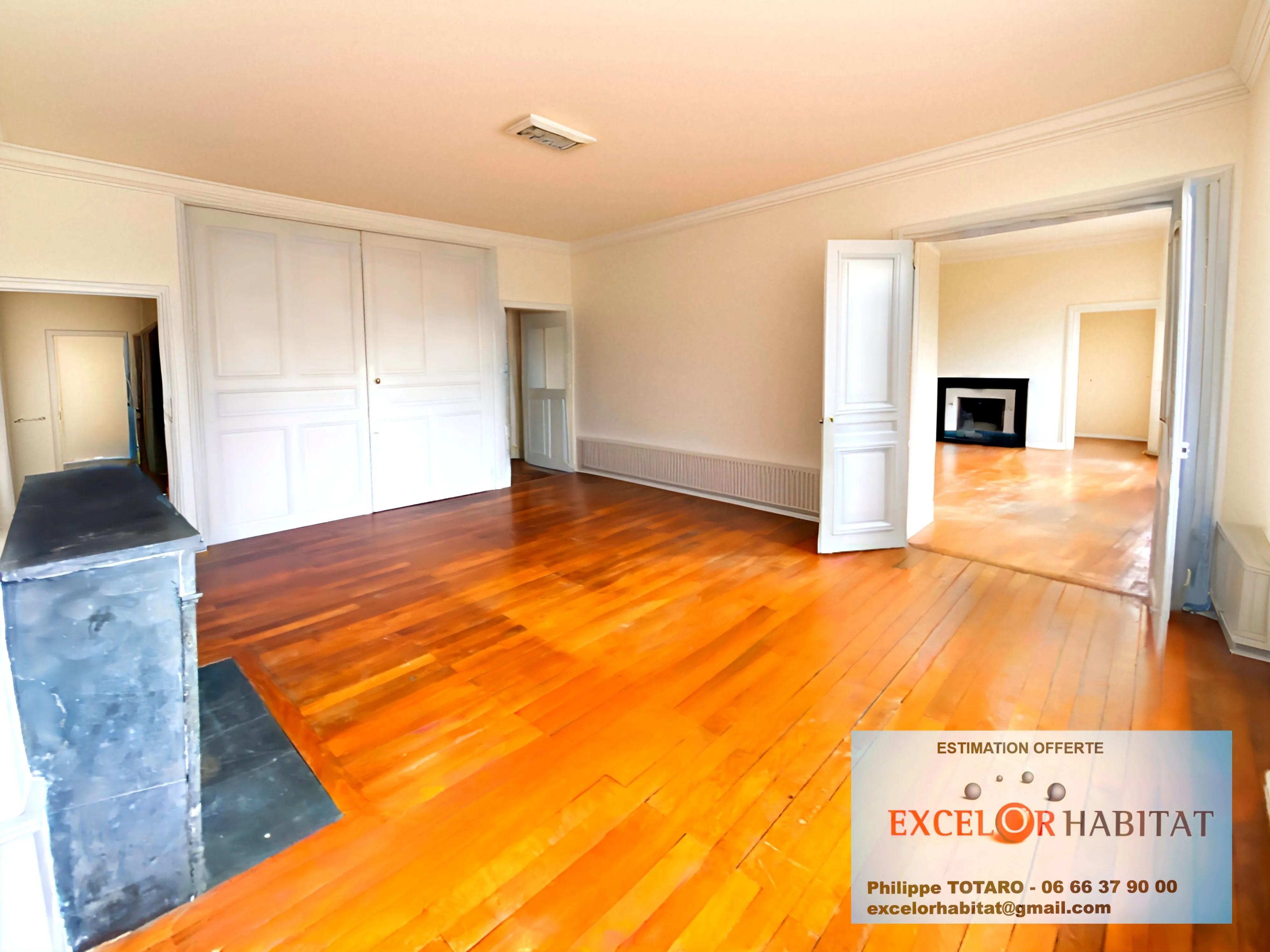 Appartement de caractère de 120 m² en hypercentre à Mâcon 