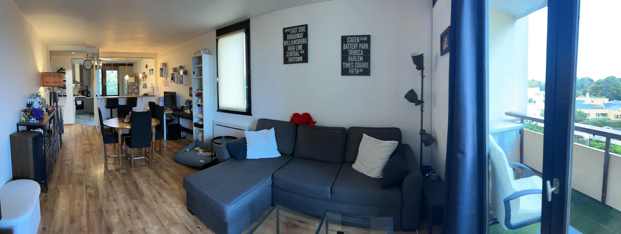 Bel appartement 2 pièces rénové avec vue à Montigny-le-Bretonneux