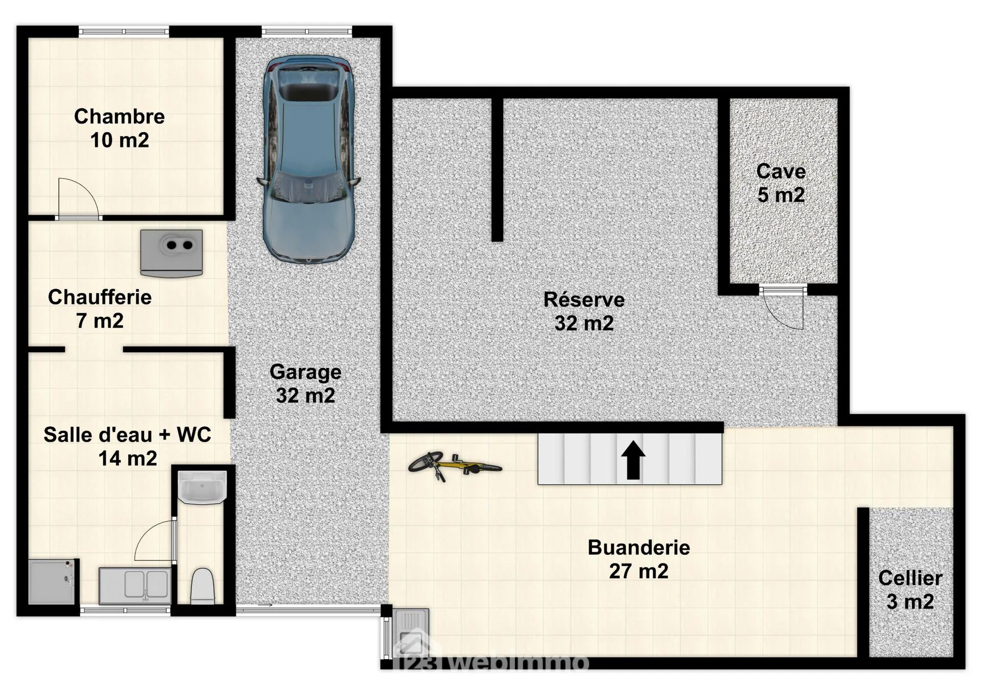 Maison à vendre de 138 m² à Sèvres-Anxaumont avec jardin et sous-sol 