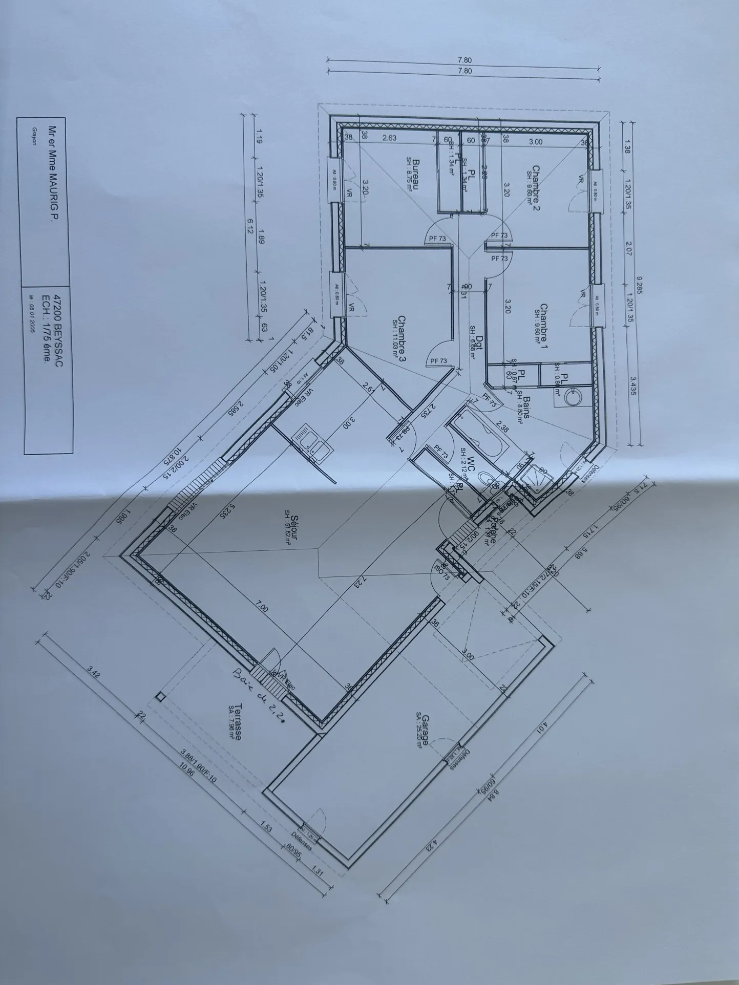 Maison de plain-pied avec vue sur les coteaux de Marmande - 114 m² 