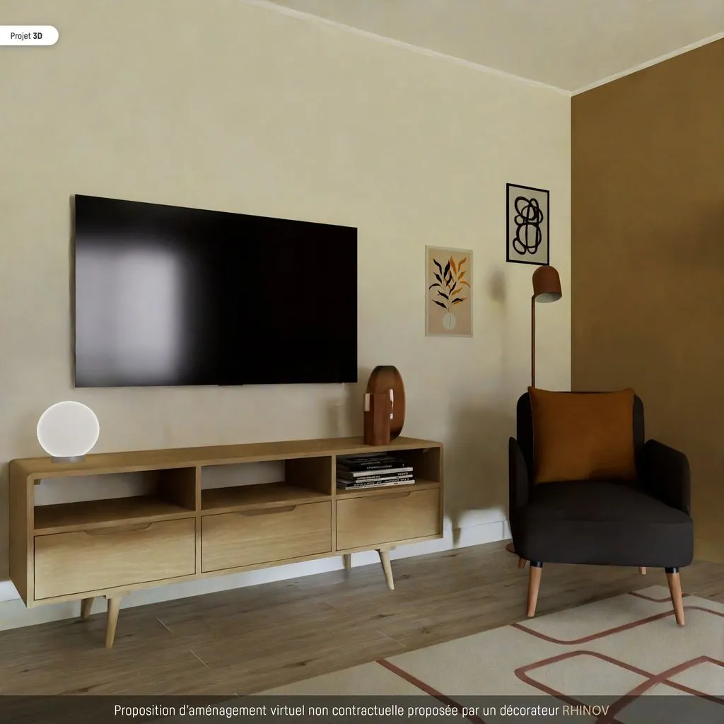 Bel appartement 4 pièces avec vue panoramique à Rillieux-la-Pape 