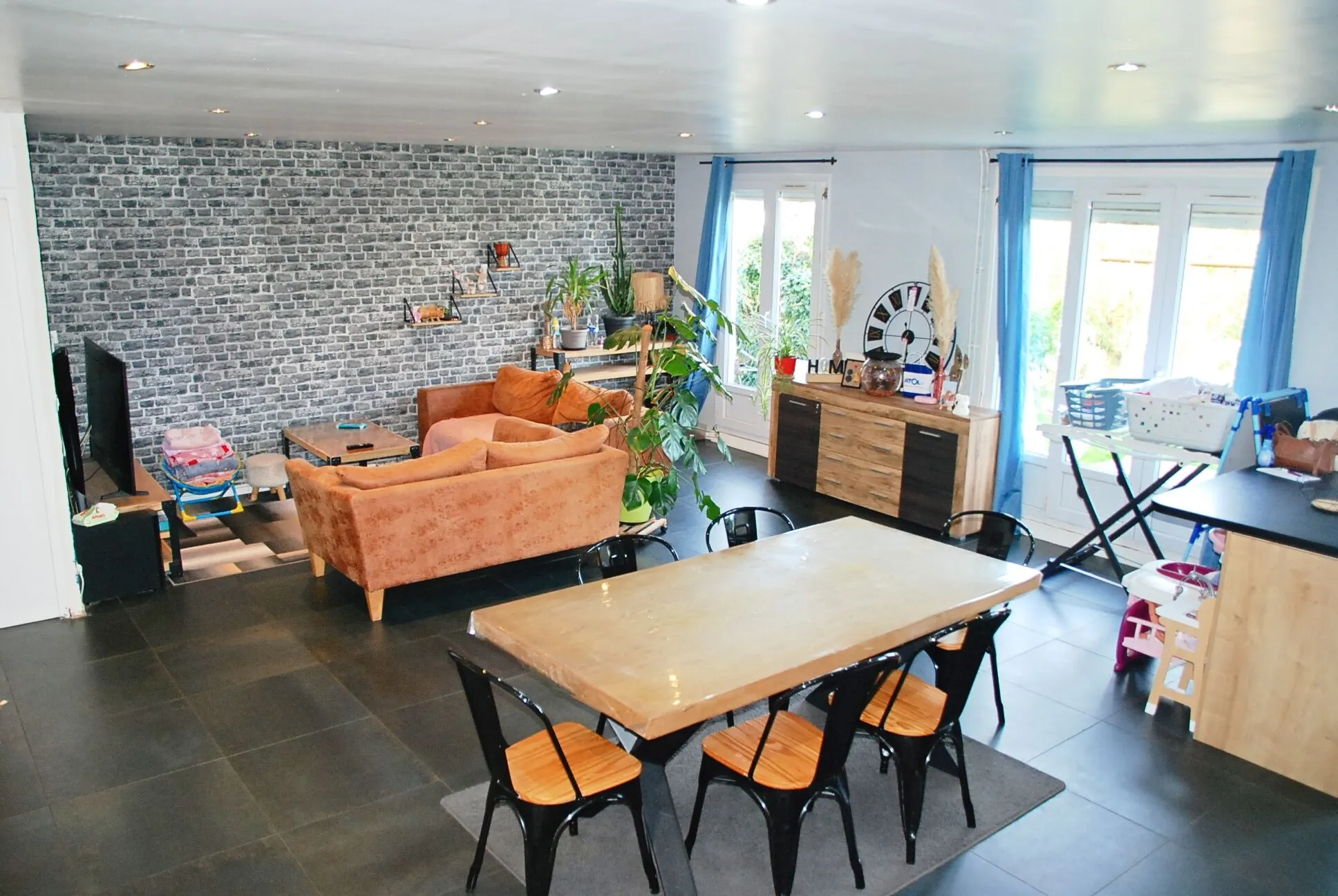 Vente maison à Fécamp avec vue dégagée et jardin 