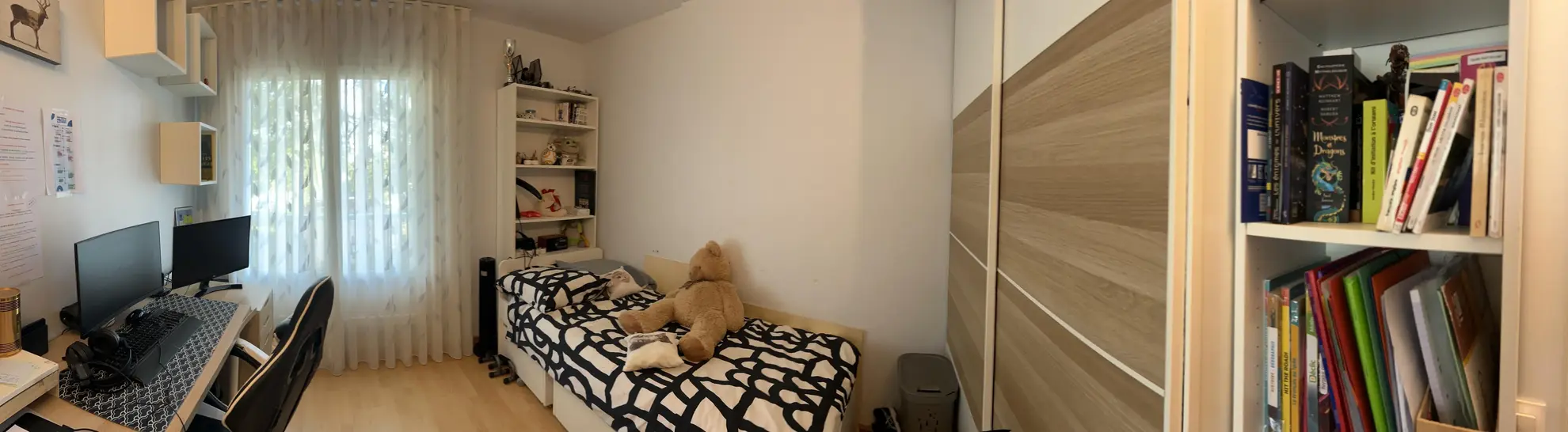 Appartement familial de 98 m² avec 4 chambres à Magny-les-Hameaux 